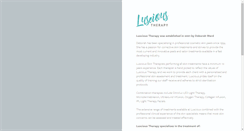Desktop Screenshot of luscioustherapy.com.au